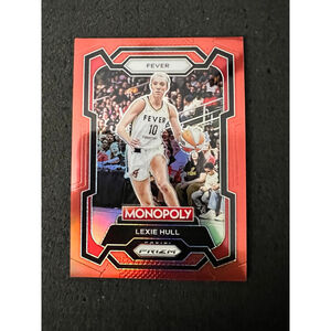 LEXIE HULL - 2024 Panini Prizm Monopoly WNBA - Red Prizm #51/99
